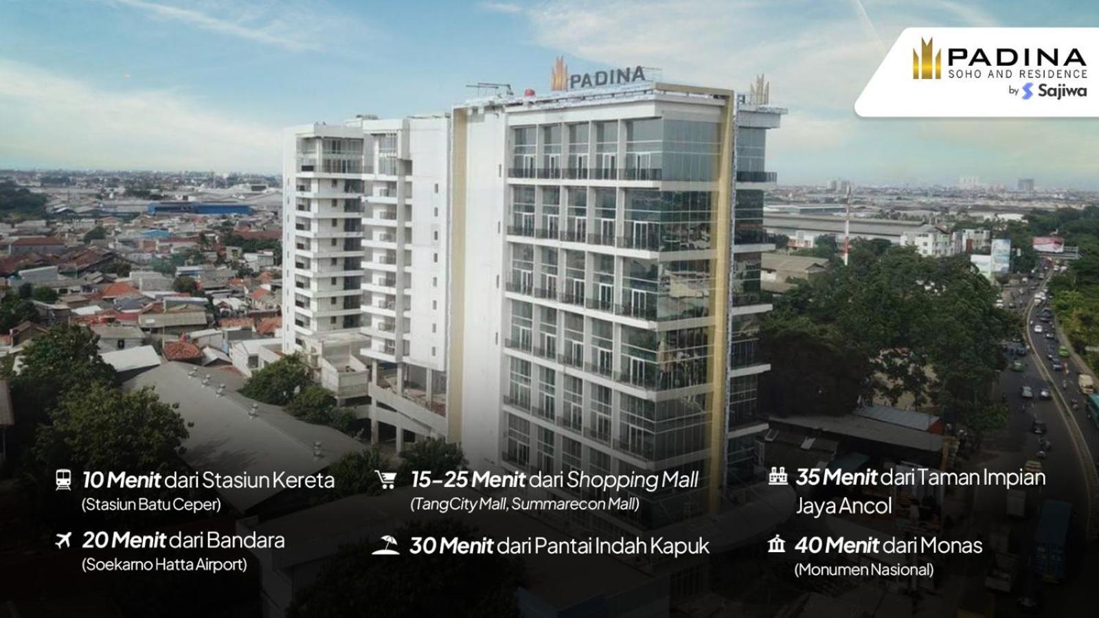 Padina Suites Tangerang Eksteriør bilde
